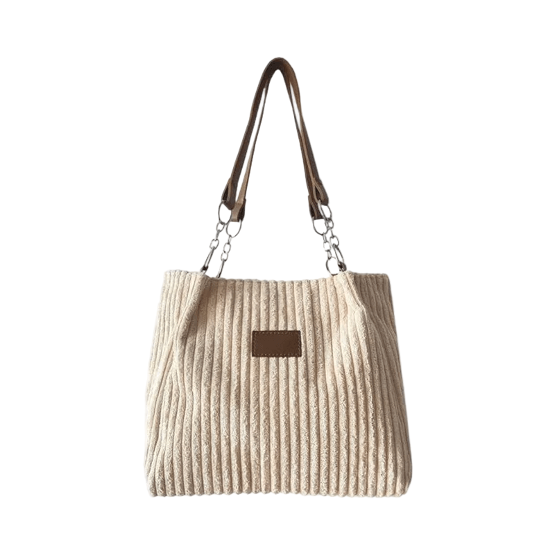 Elegancka Torba Tote Damska Z Łańcuszkiem